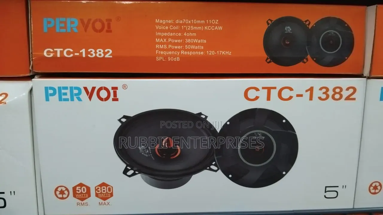 Pervoi CTC-1382 5-Inch Car Speakers