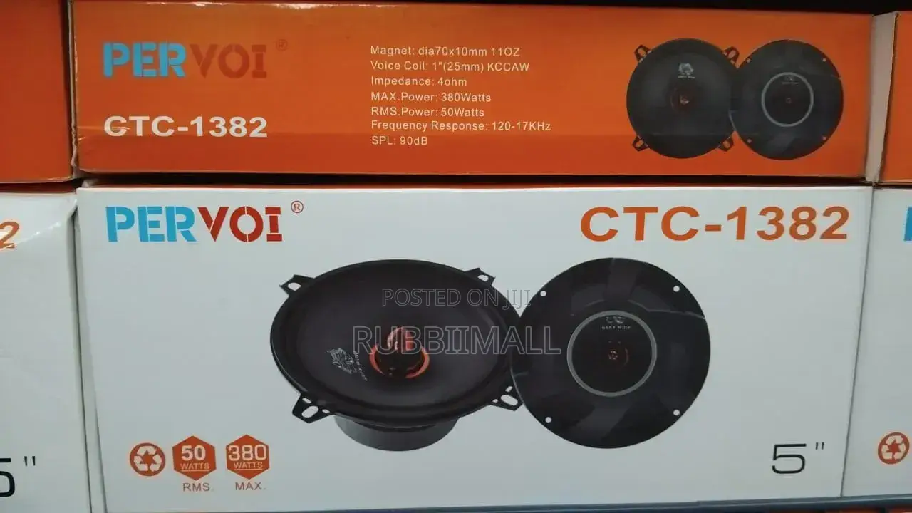 Pervoi CTC-1382 5-Inch Car Speakers