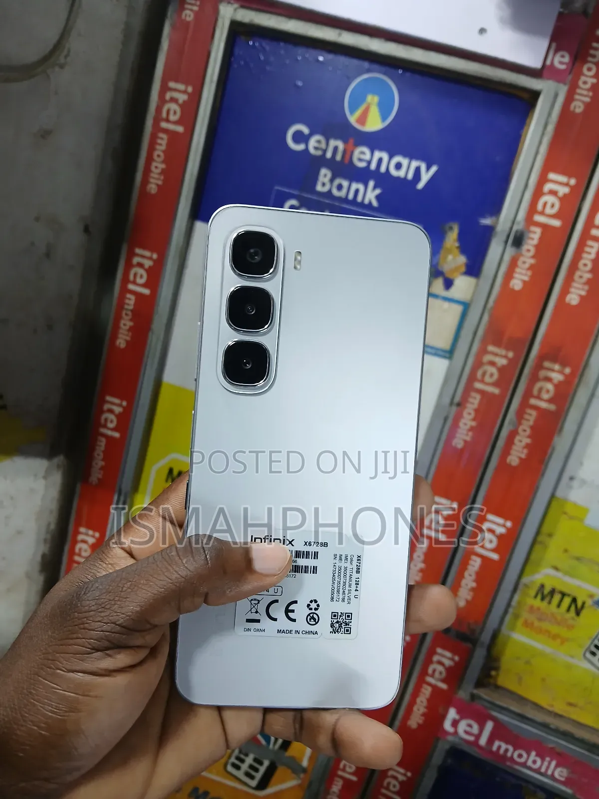 New Infinix Hot 60i 128 GB Silver