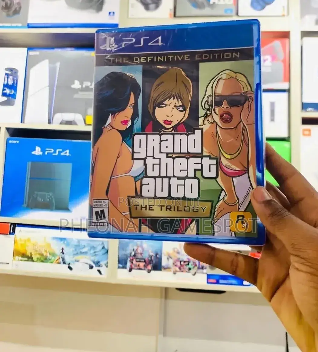 Gta Trilogy the Definitive Edition. This Game Has 3 Cities. Vice City,