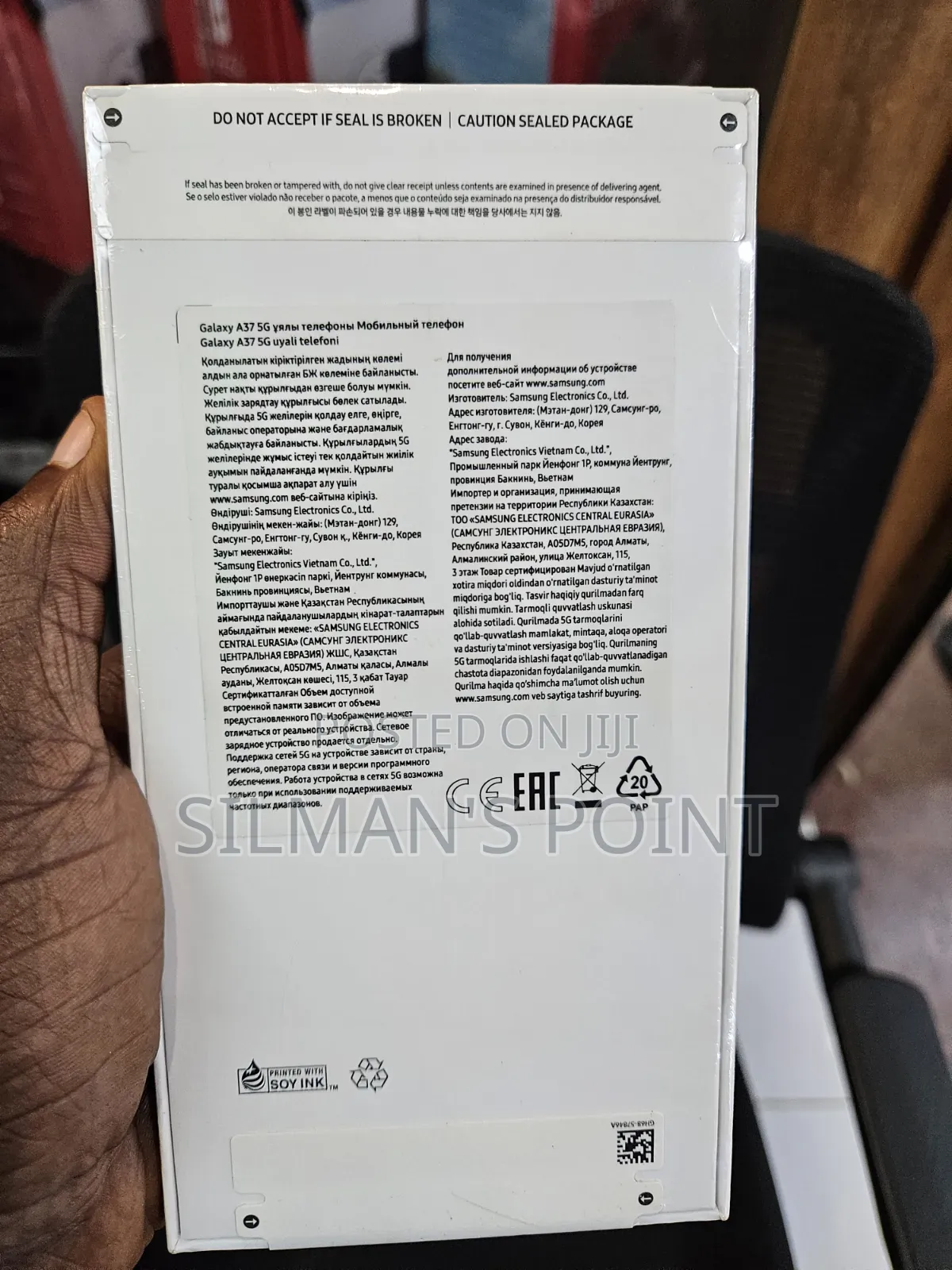 New Samsung Galaxy A37 256 GB Black