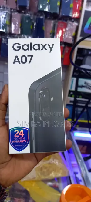 New Samsung Galaxy A07 128 GB Black