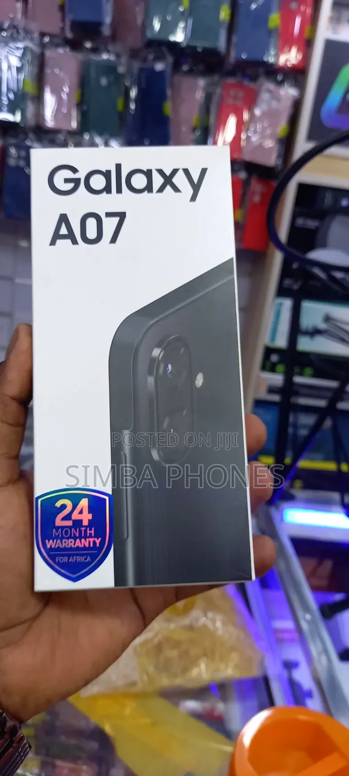 New Samsung Galaxy A07 128 GB Black