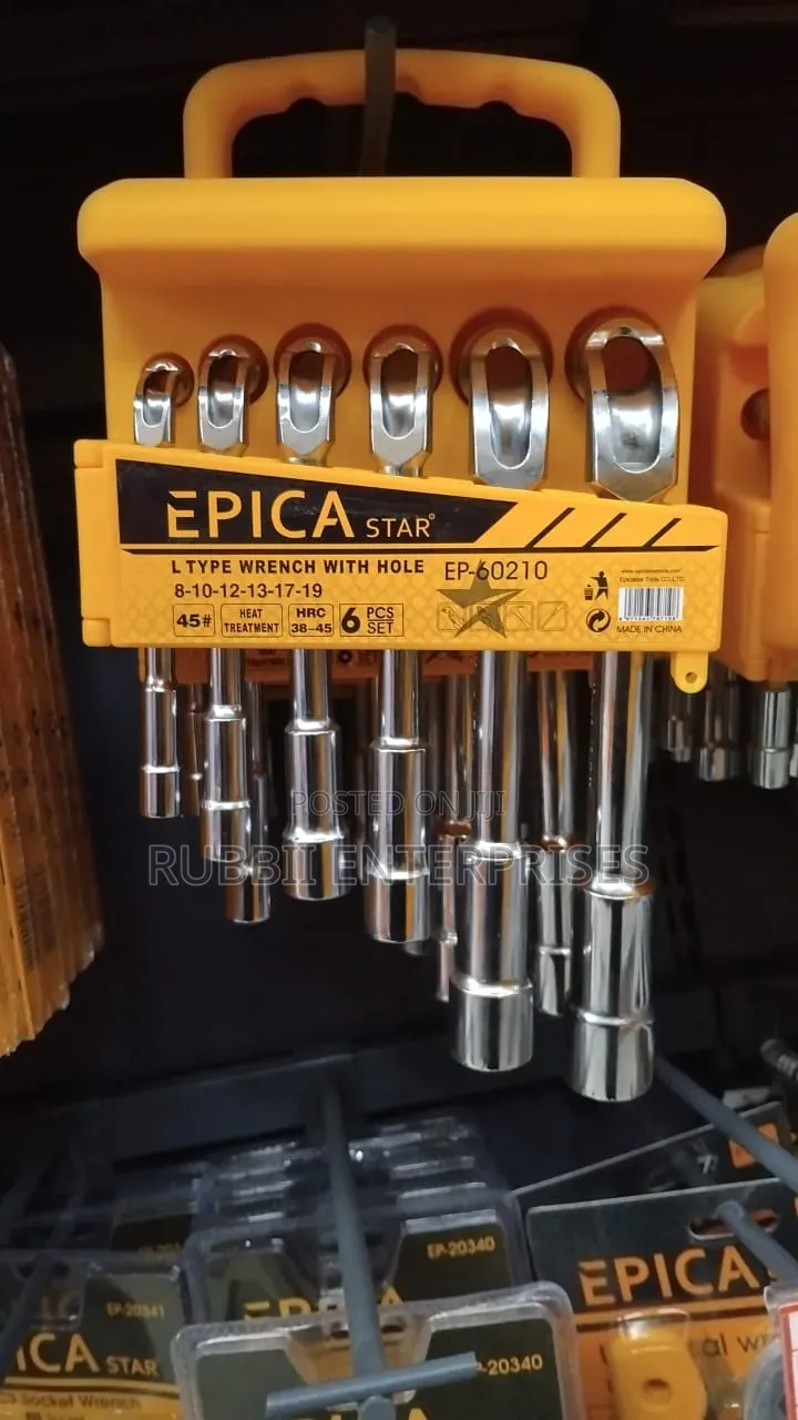L Spanner 6pcs ~ 8-10-12-13-17-19