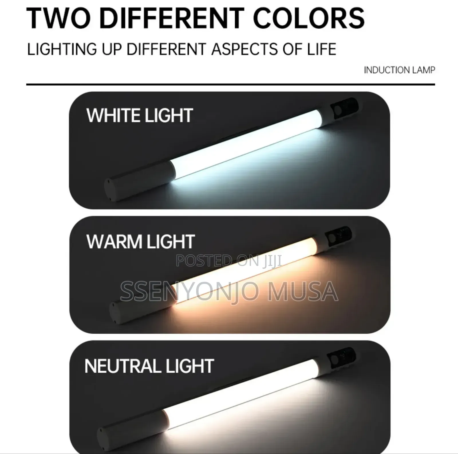 Motion Sensor Led Light Bar –40cm Usb Rechargeable Under Cabinet Light