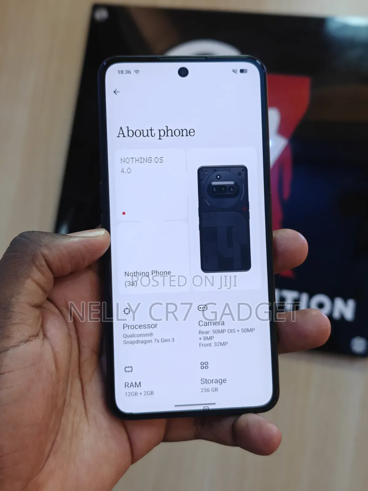 Nothing Phone 3a 256 GB Black