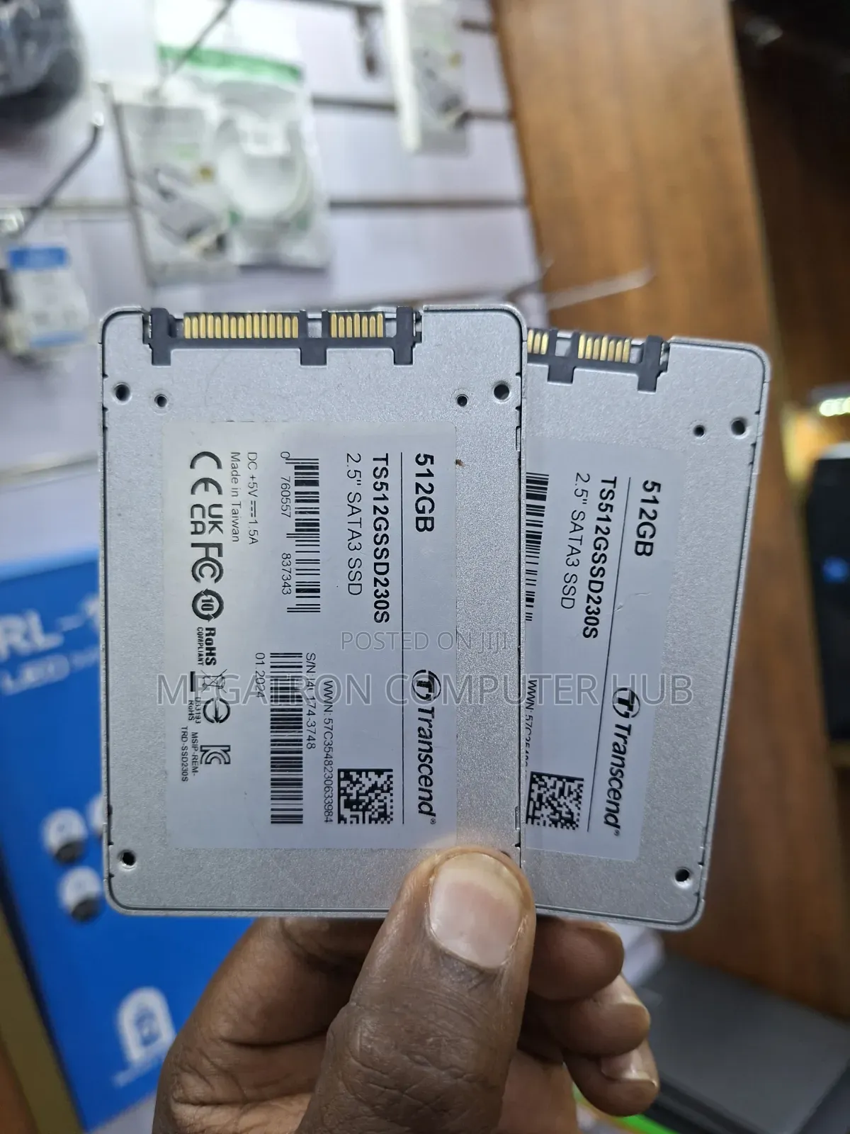 Transcend 512gb Sata SSD 2.5 Inch