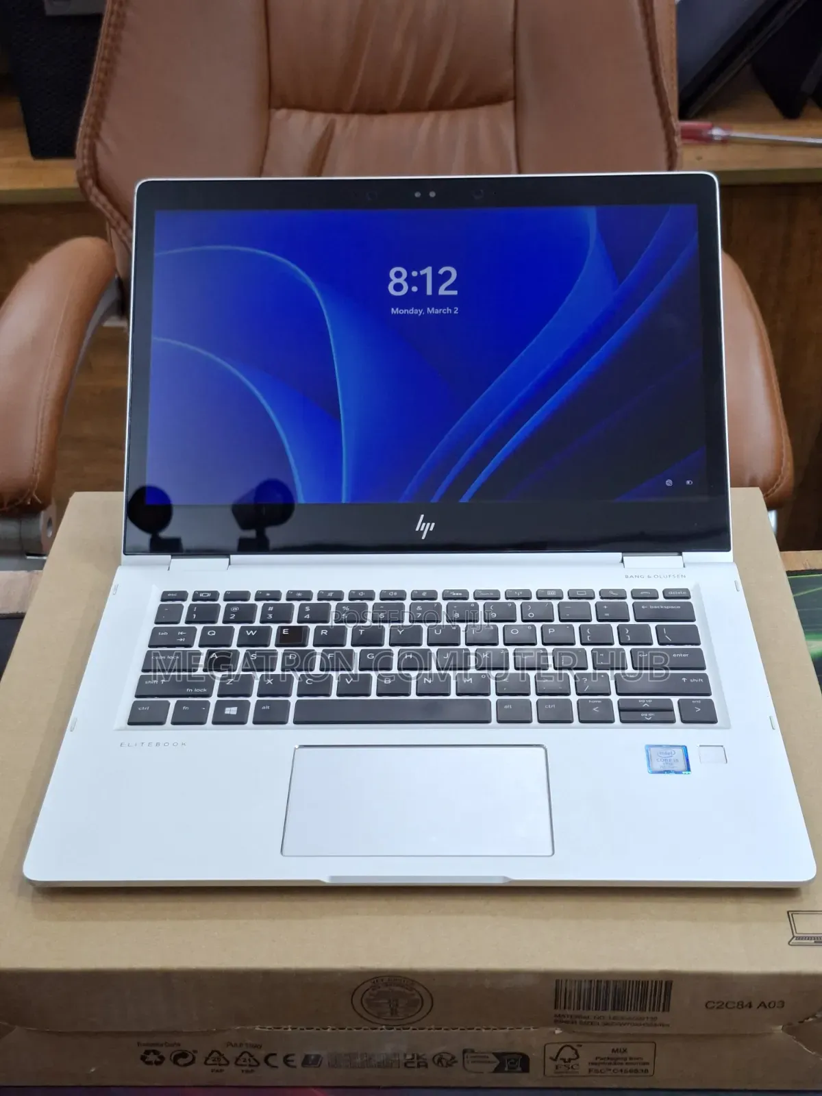 Laptop HP EliteBook x360 1030 G2 8GB Intel Core i5 SSD 256GB