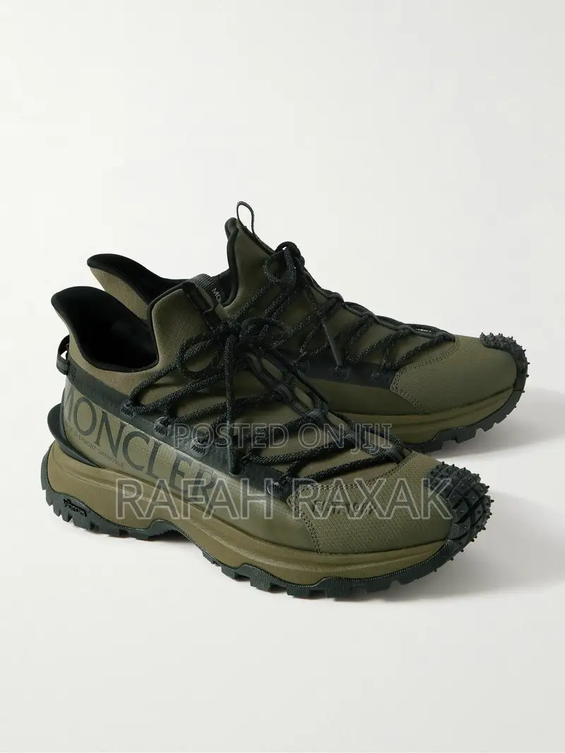 Original Men’S Green Moncler Trailgrip Lite 2 Luxurious Sneakers