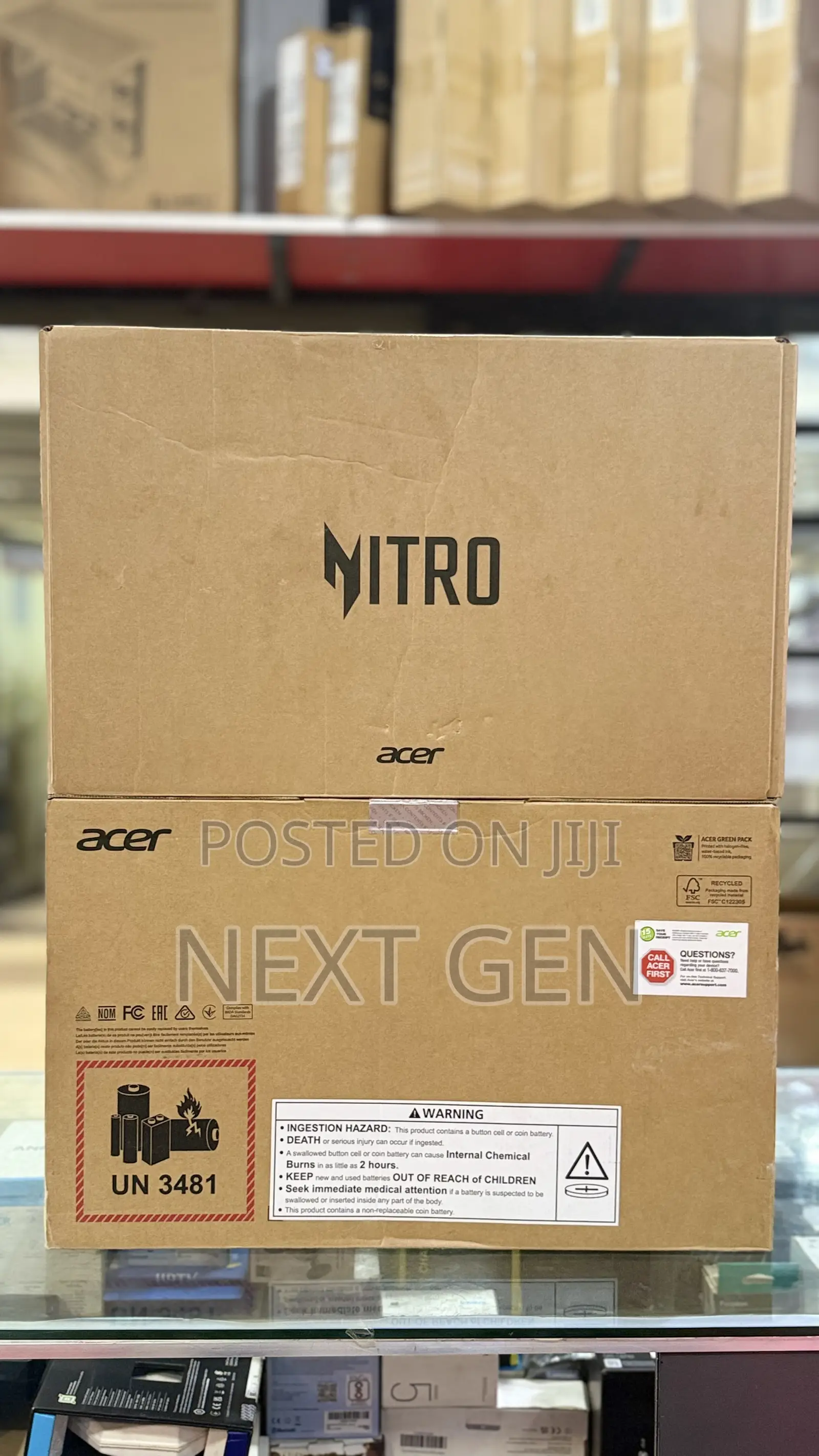 New Laptop Acer Nitro 5 8GB Intel Core i5 SSD 512GB