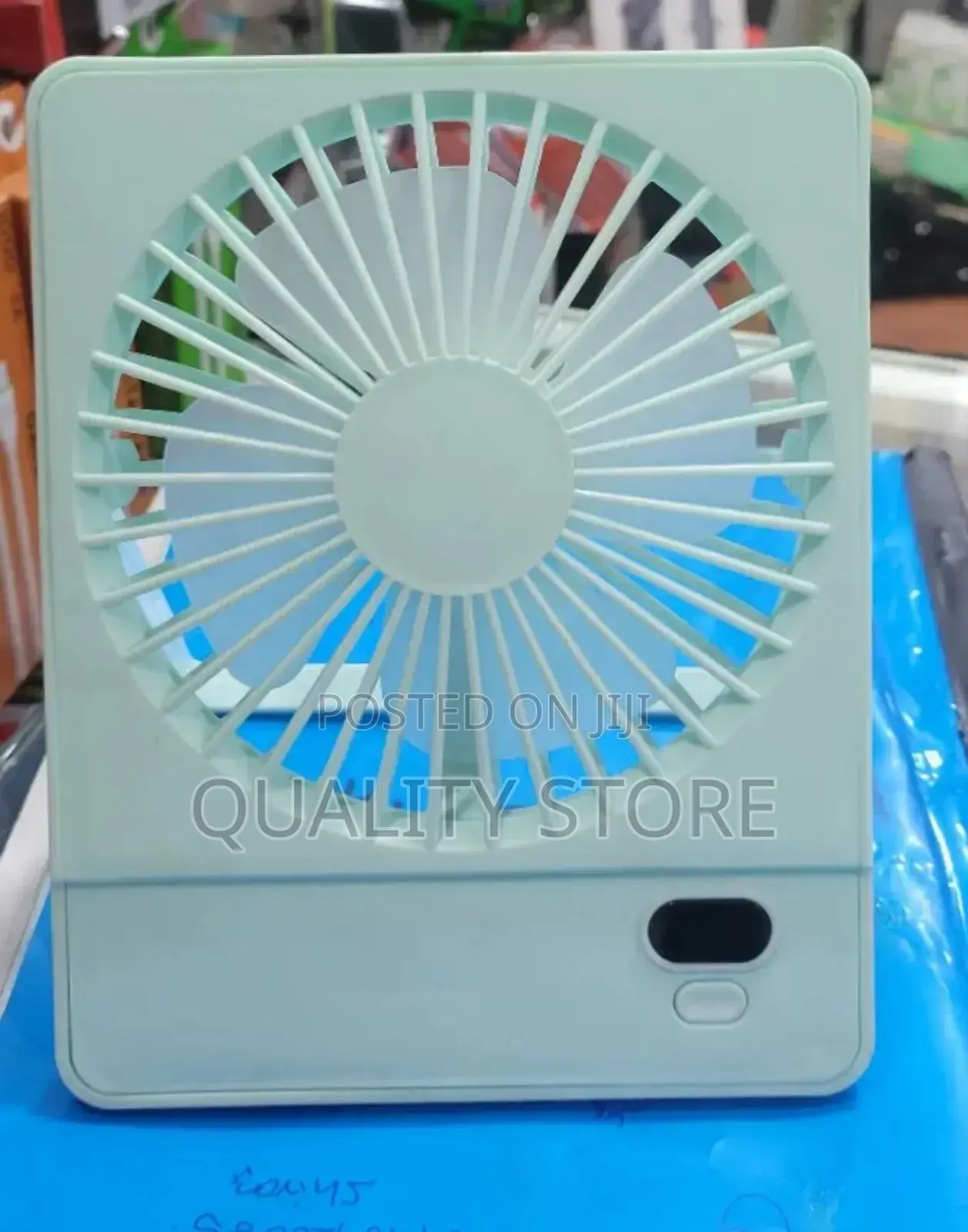 Rechargeable Desktop Fan Digital