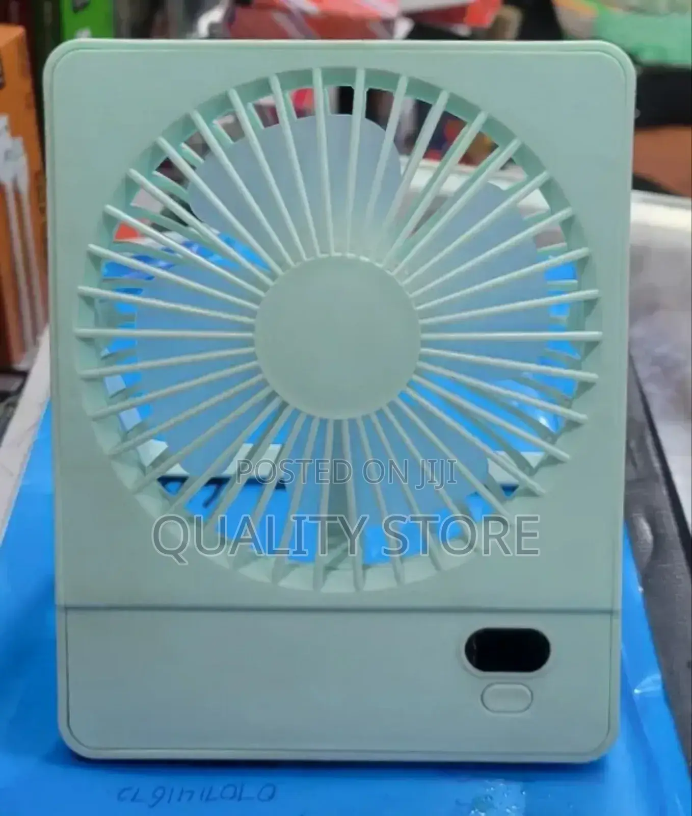 Rechargeable Desktop Fan Digital
