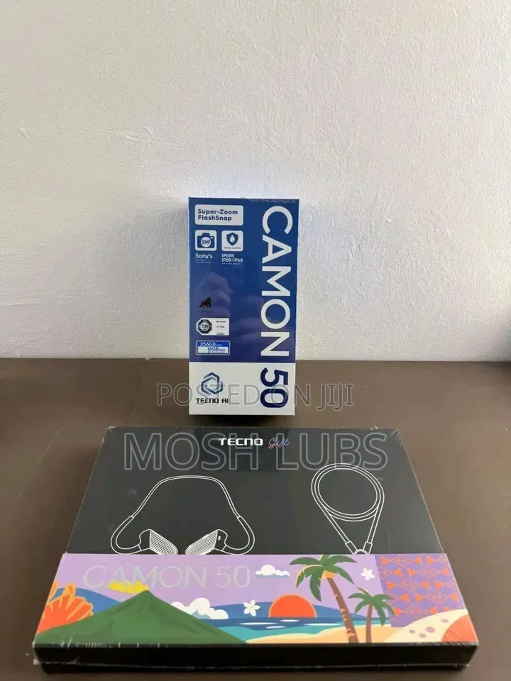New Tecno Camon 50 256 GB Gray