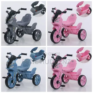 Children's Tricycle With Storage Basket
