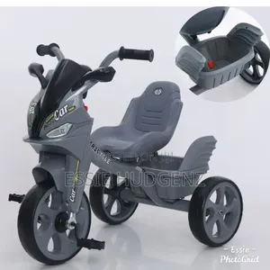 Children's Tricycle With Storage Basket