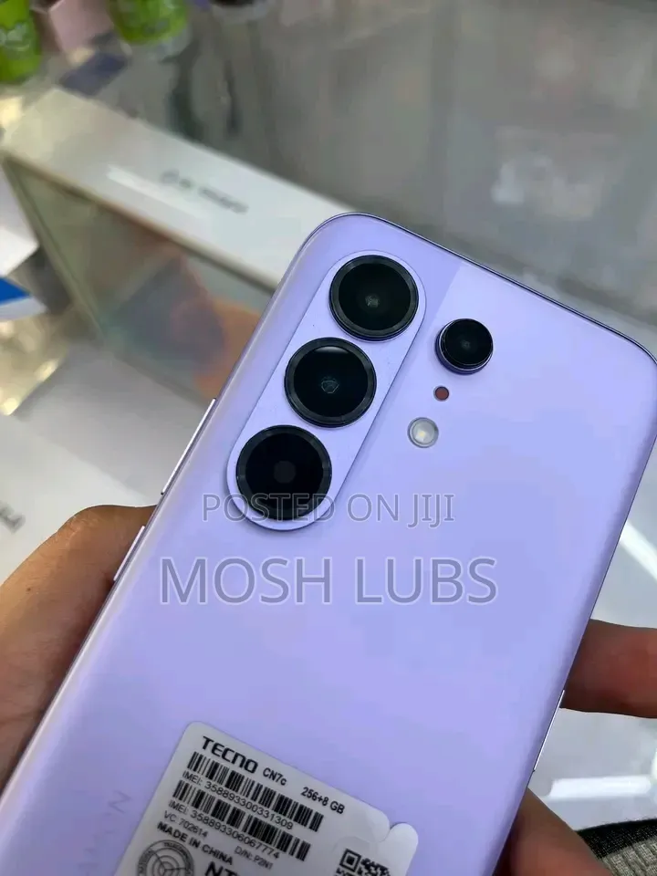 New Tecno Camon 50 256 GB Purple