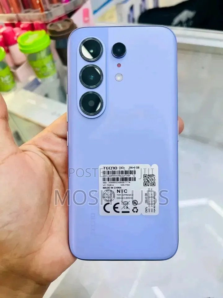 New Tecno Camon 50 256 GB Purple