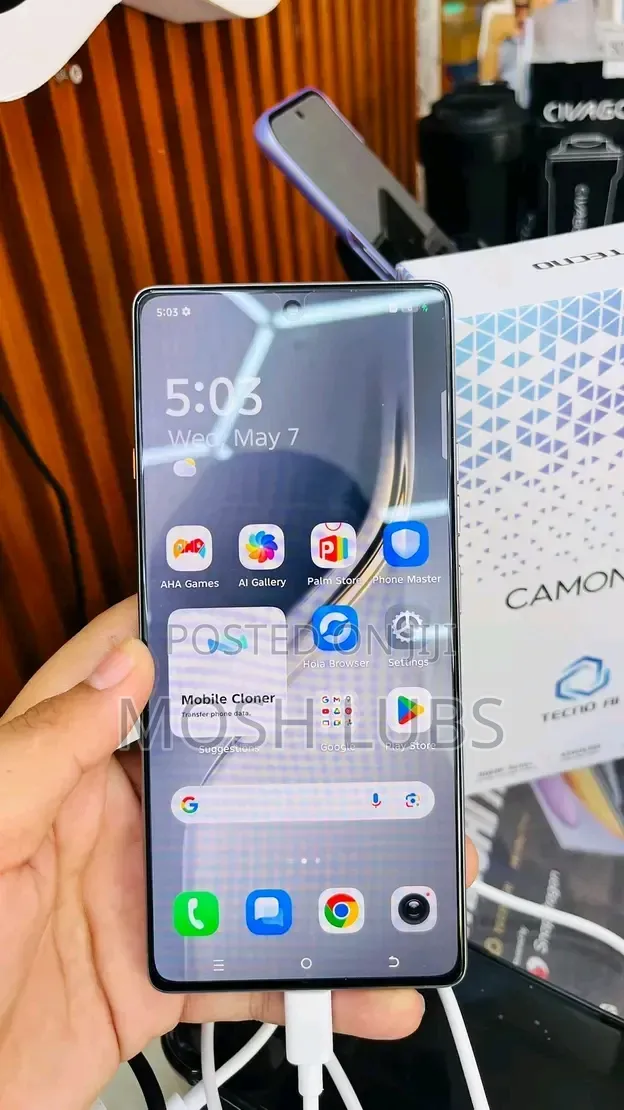 New Tecno Camon 40 256 GB Gray