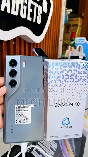 New Tecno Camon 40 256 GB Gray