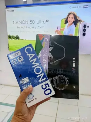 New Tecno Camon 50 256 GB Silver