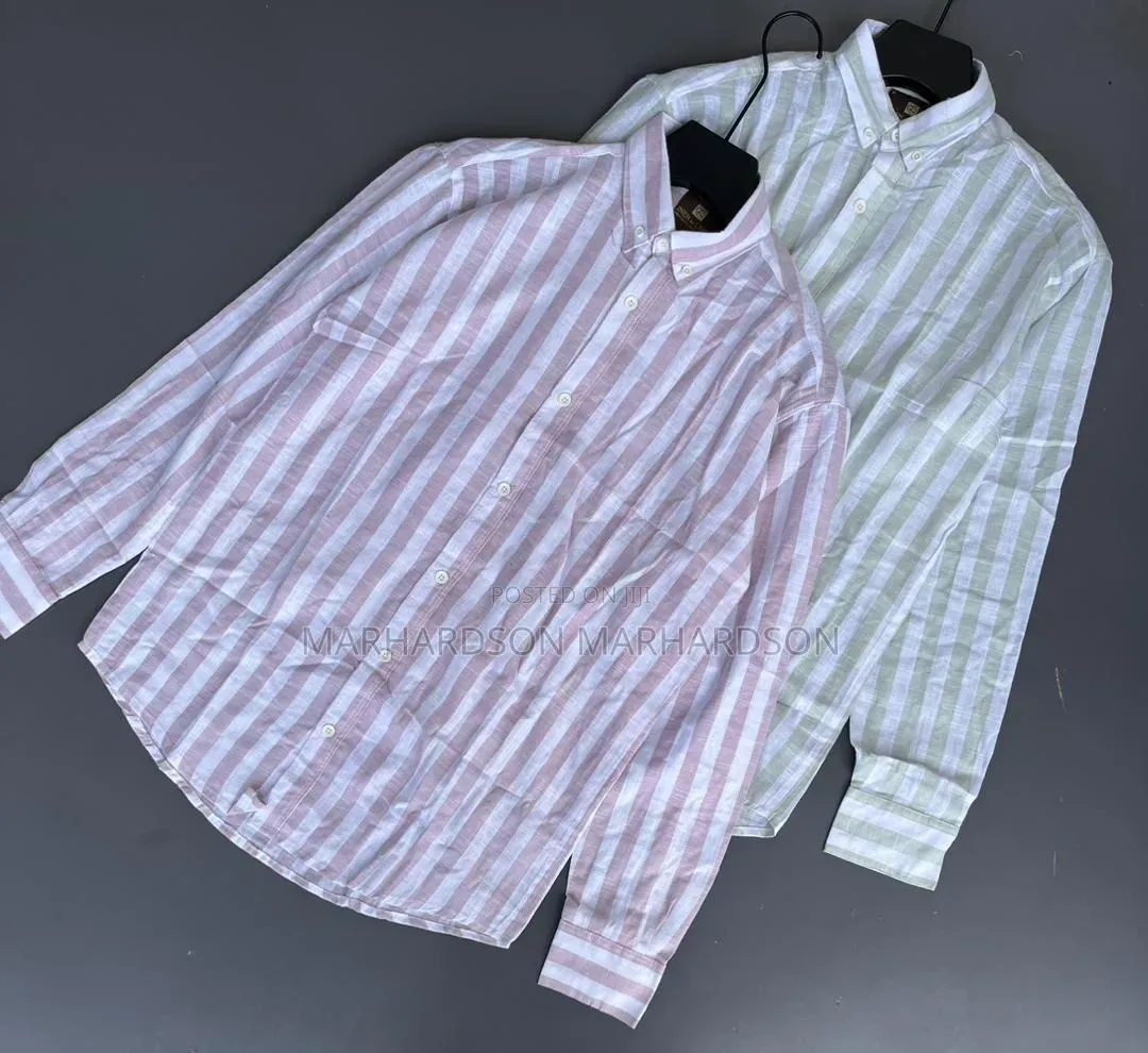 Striped Linen Shirts