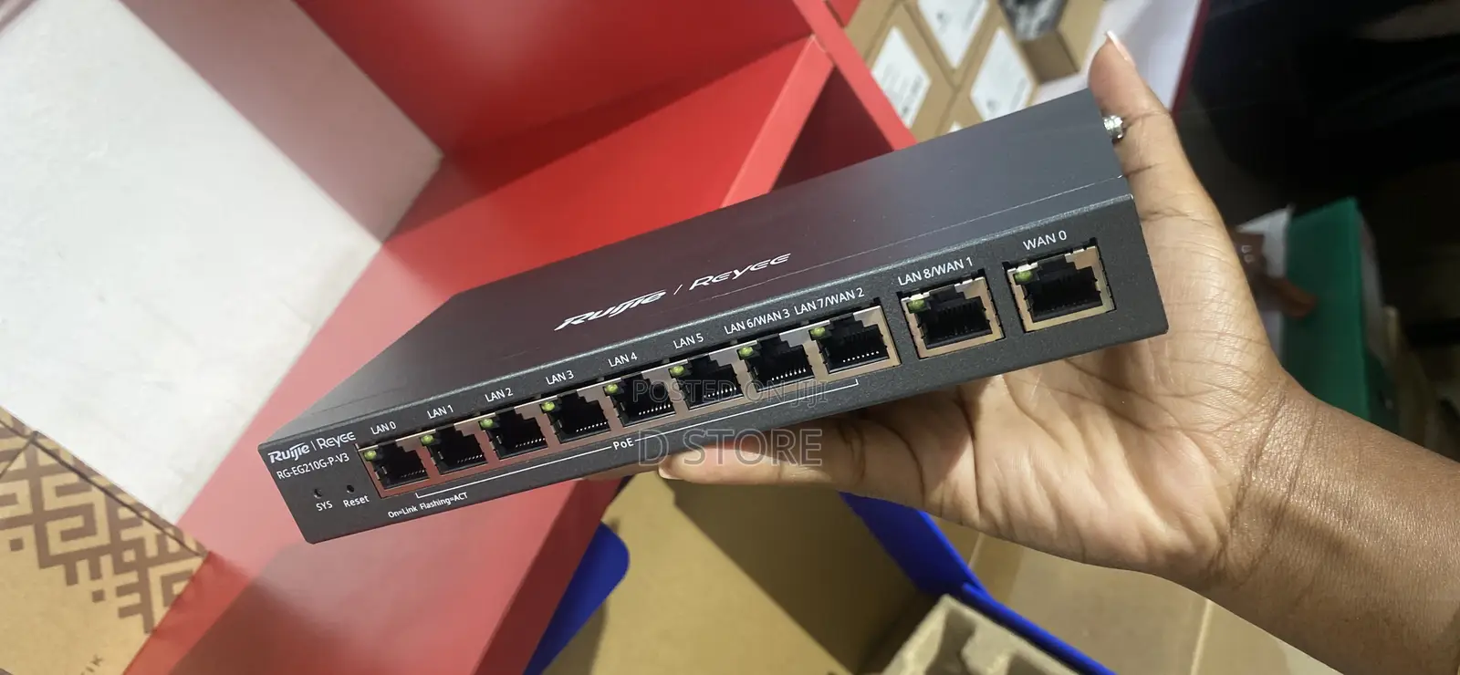 Ruijie Reyee Rg-Eg210g-P-V3 Cloud Managed Router With Poe