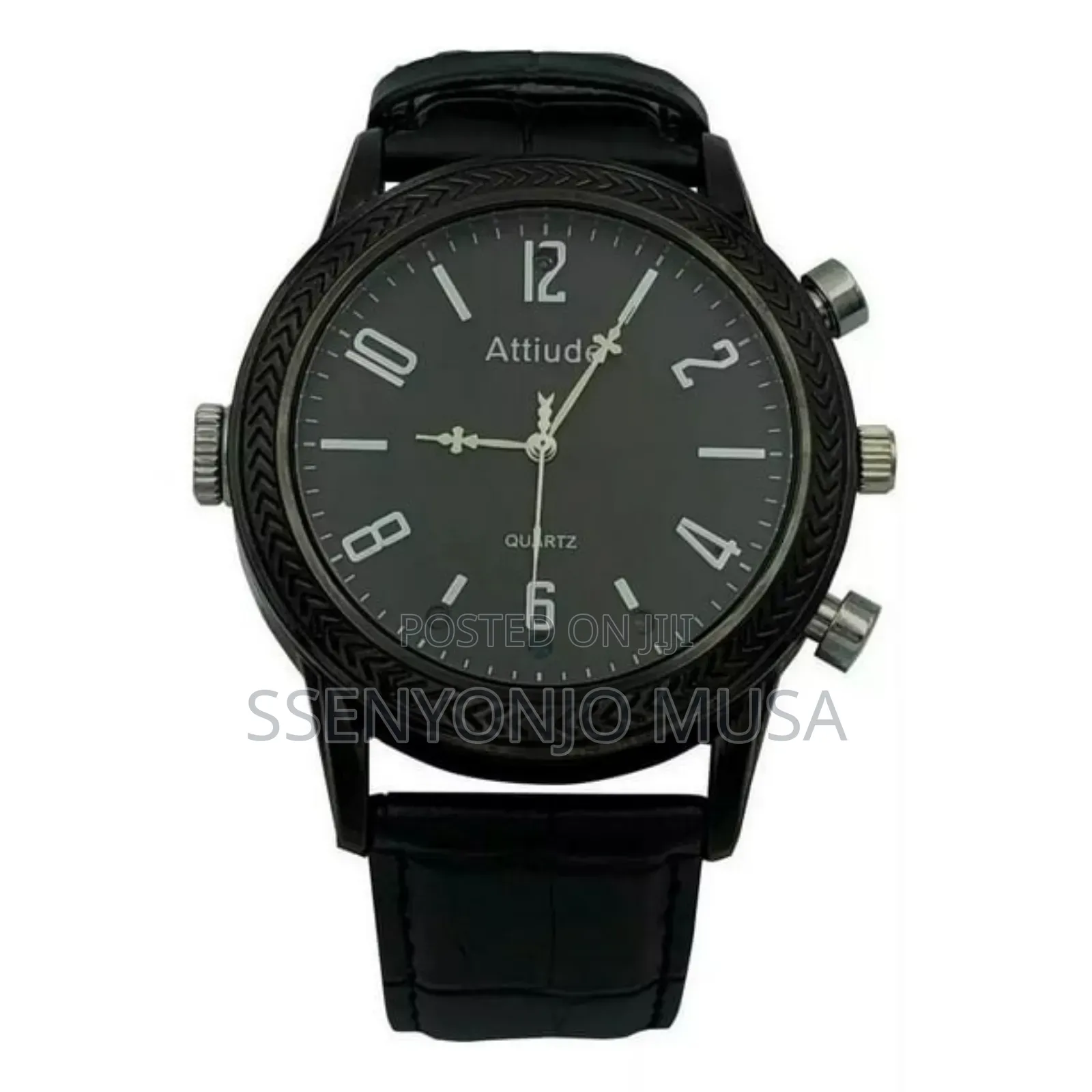 Spy Hand Watch Camera Hd 1080p –32gb Built-in Memory, Usb Rechargeable