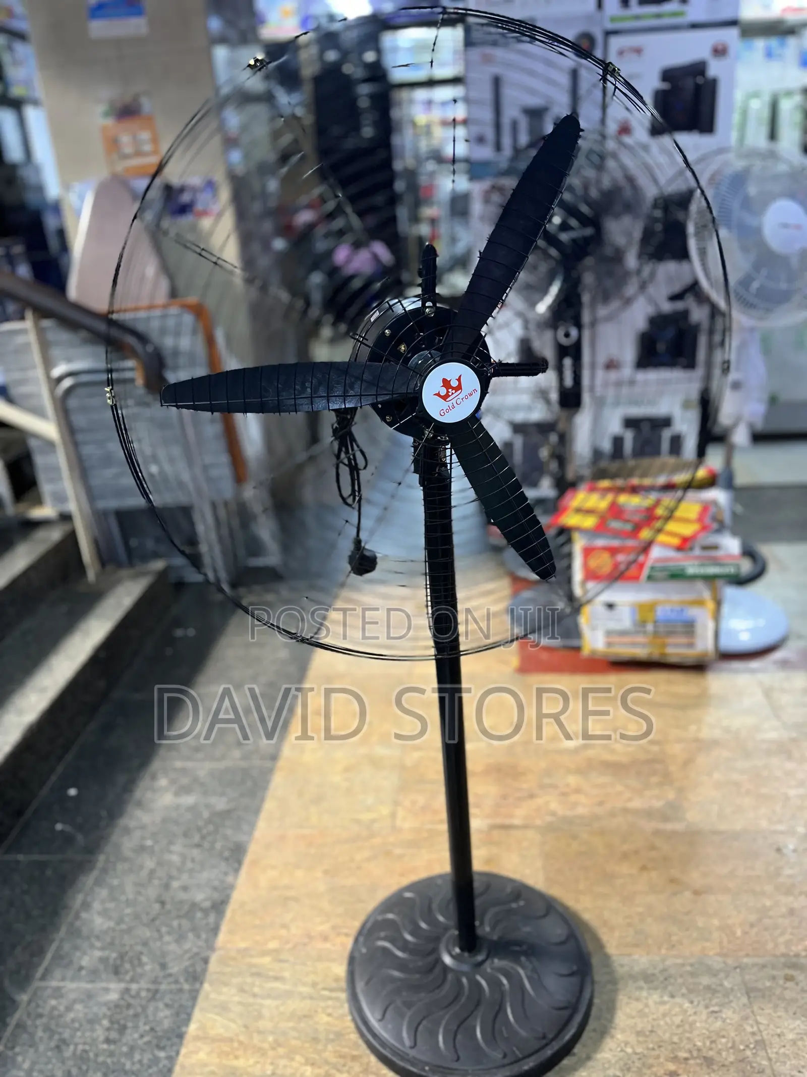 Gold Crown 26′′ Industrial Fan – Heavy-Duty Powerful Airflow