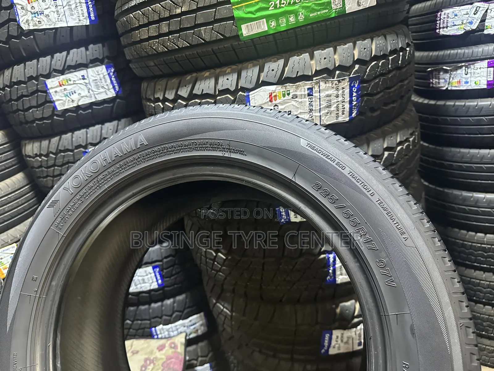 225/55r17 Yokohama Japan Used Tires Good Condition