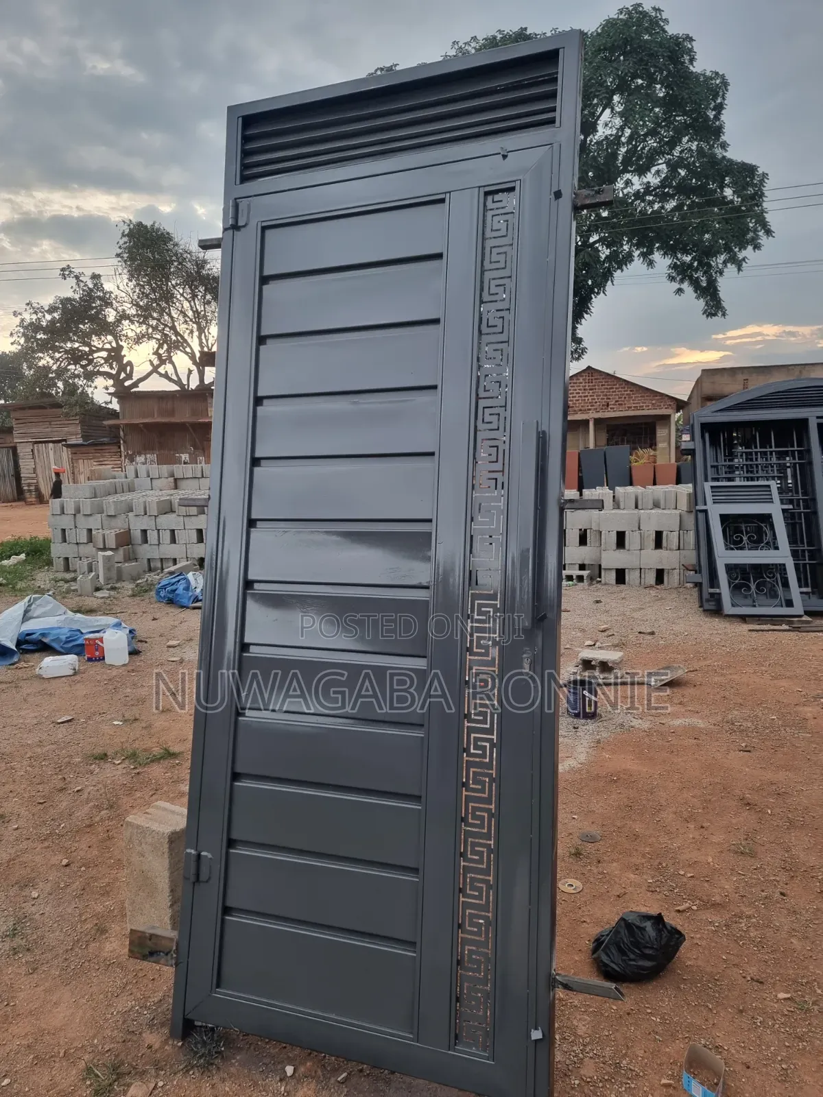 Metallic Door