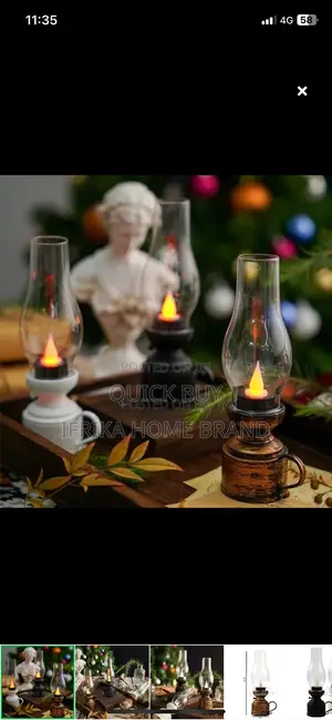 Vintage Lantern Retro Design Led Hanging Oil Lamp Battery Operated