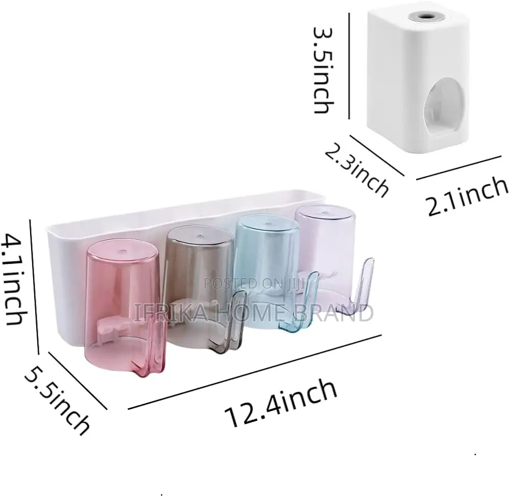 Toothbrush Holders for Bathrooms, Toothbrush Holder Wall Mounted