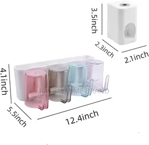 Toothbrush Holders for Bathrooms, Toothbrush Holder Wall Mounted