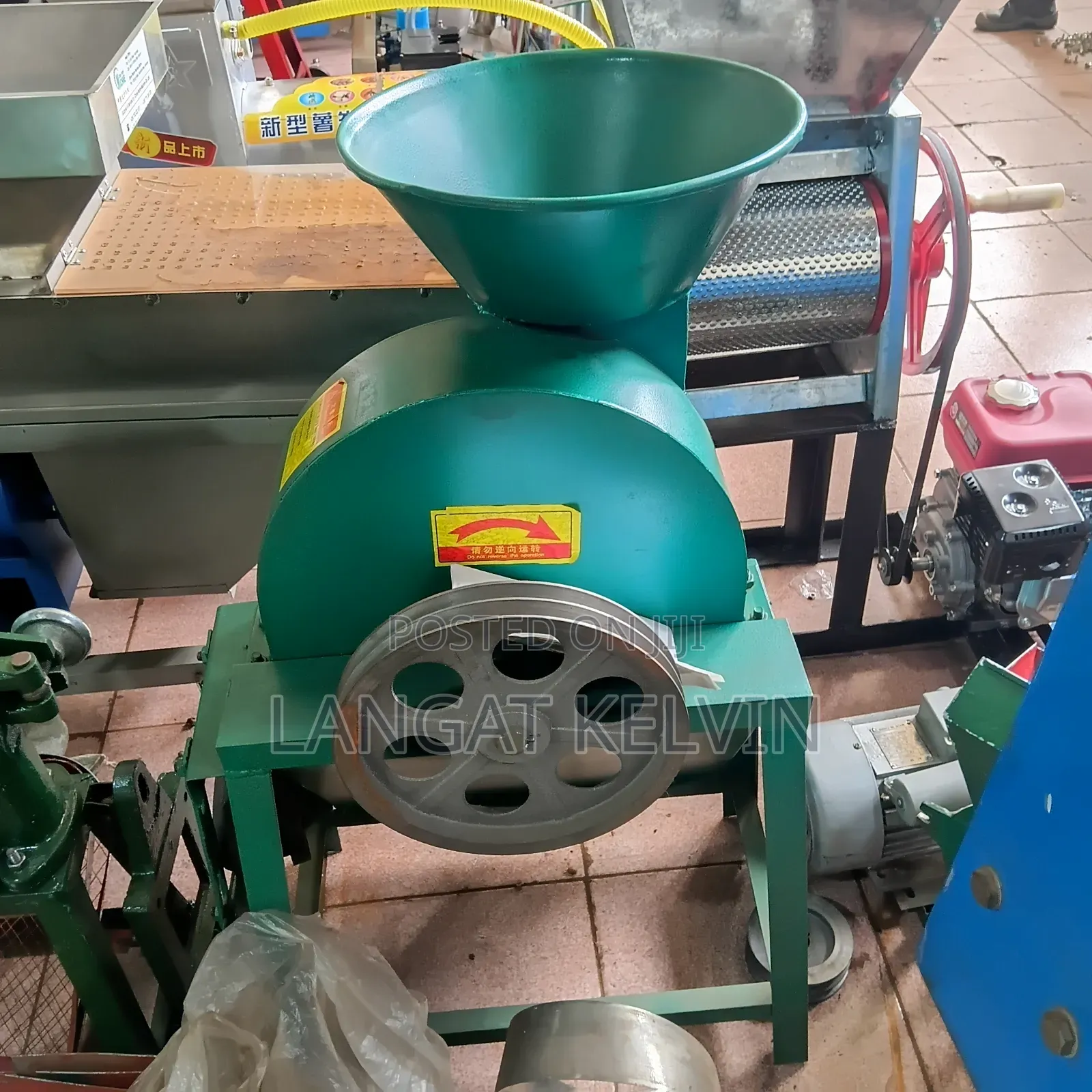 “Heavy Duty Cassava Chipper – Fast Durable Farm Machine”
