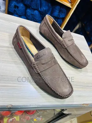 Moccasin in Leather Brown