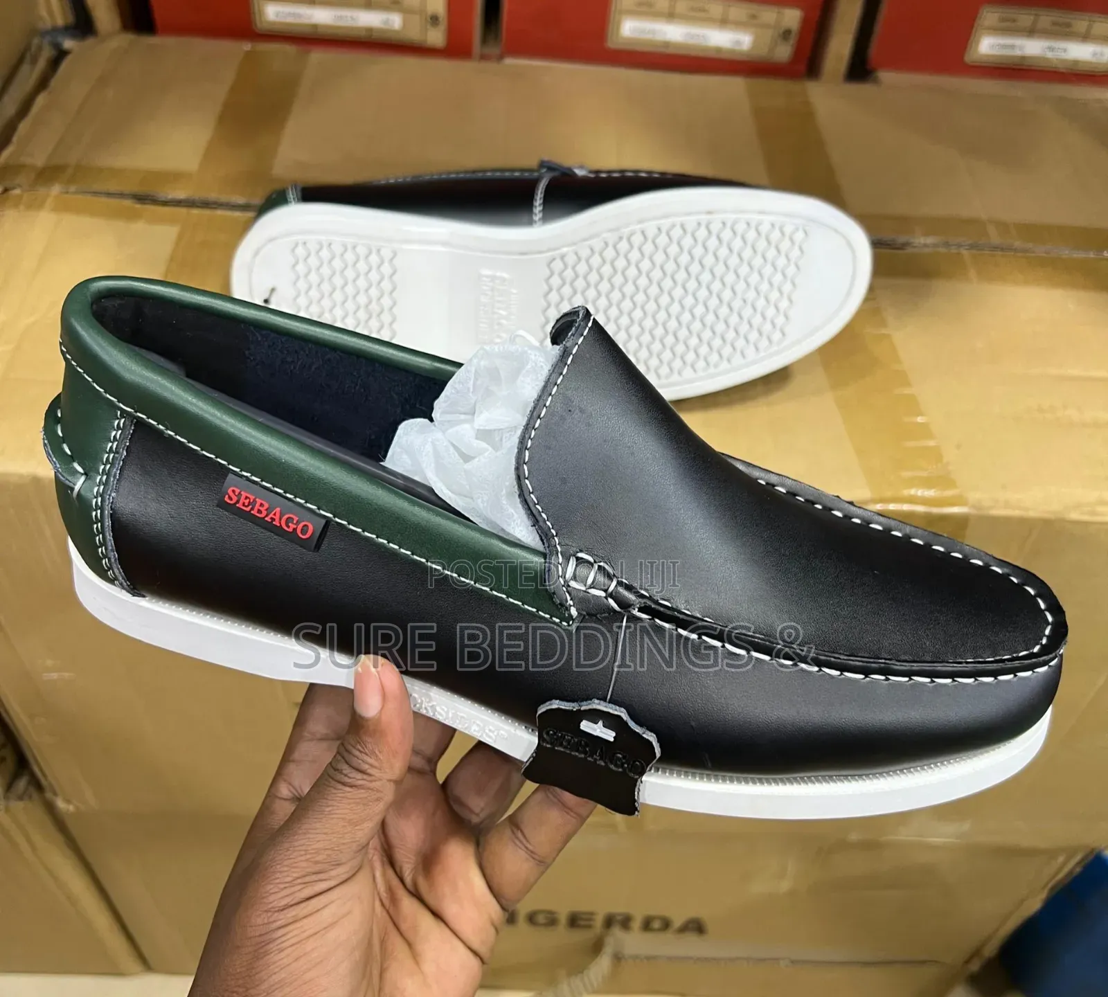 Bago Leather Moccasins