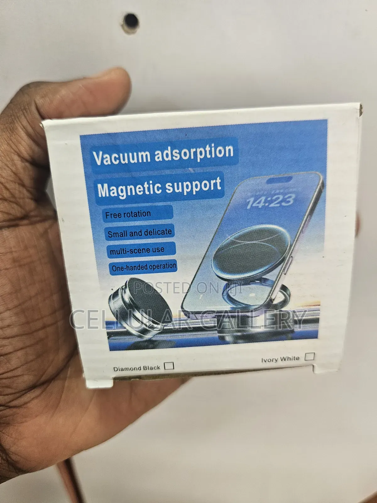 Car Phone Holder Vacuum Absorption Magnetic Support