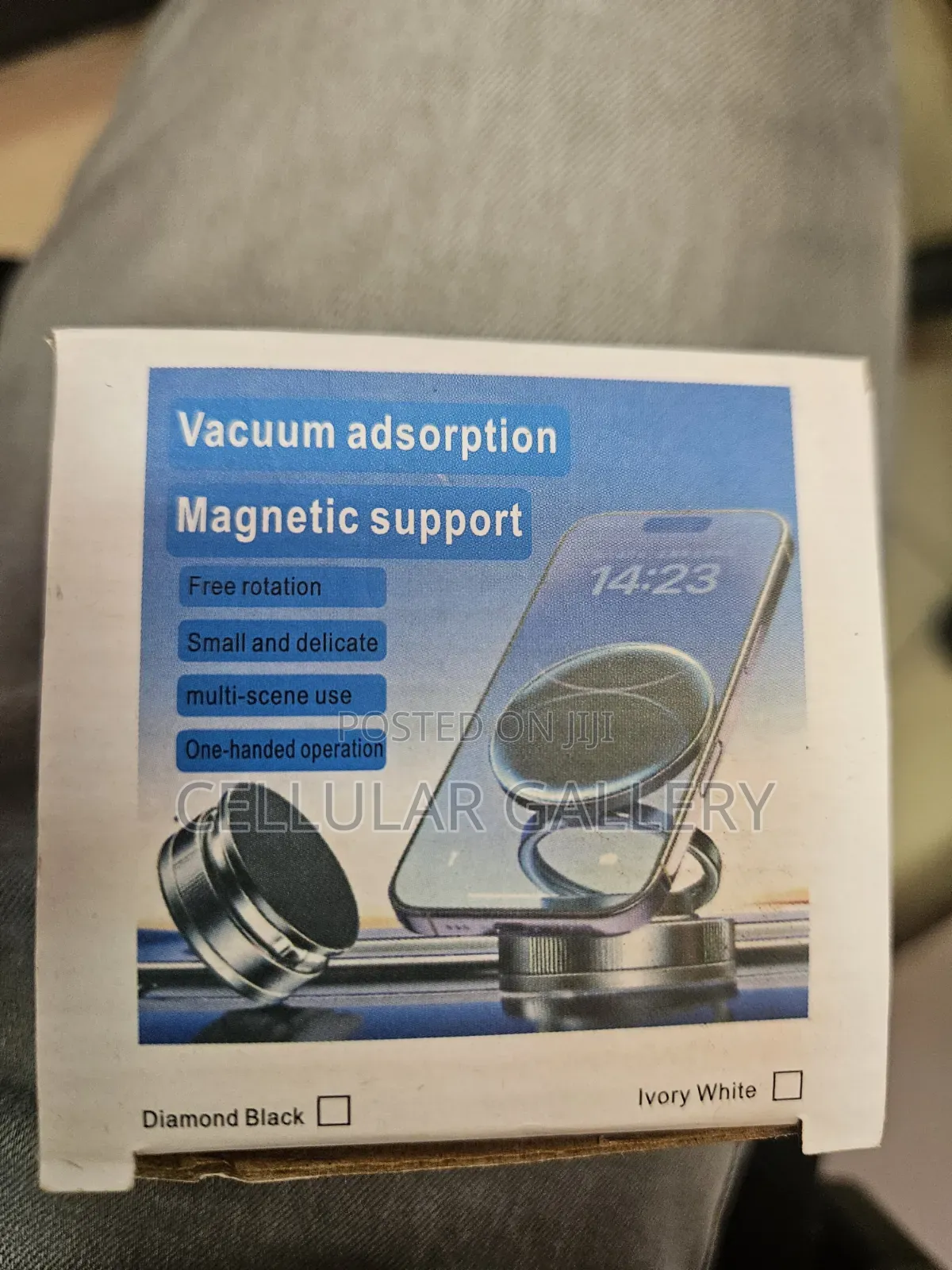 Car Phone Holder Vacuum Absorption Magnetic Support