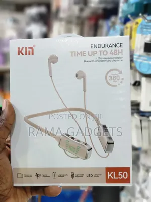 Kl50 Bluetooth 5.2 Neckband Earphones