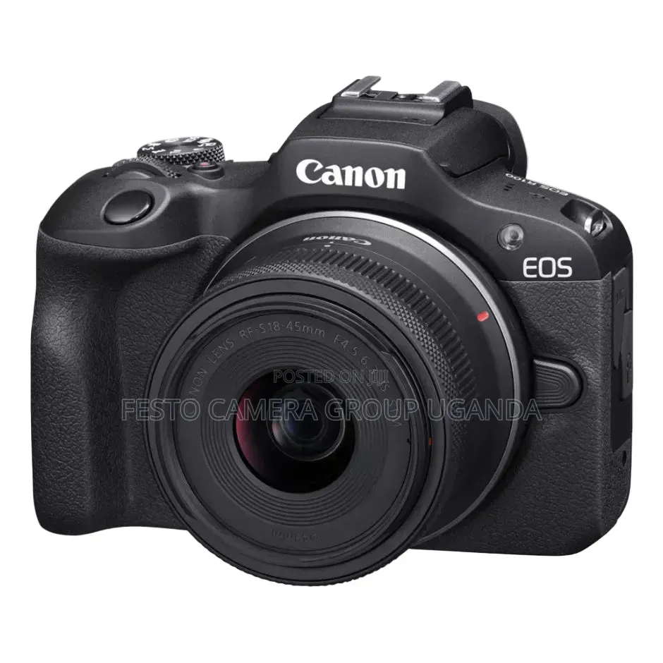 Canon Eos R100 Mirrorless Camera With Rf-S 18-45mm Lens