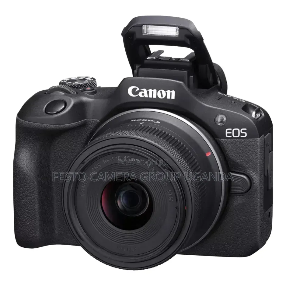 Canon Eos R100 Mirrorless Camera With Rf-S 18-45mm Lens