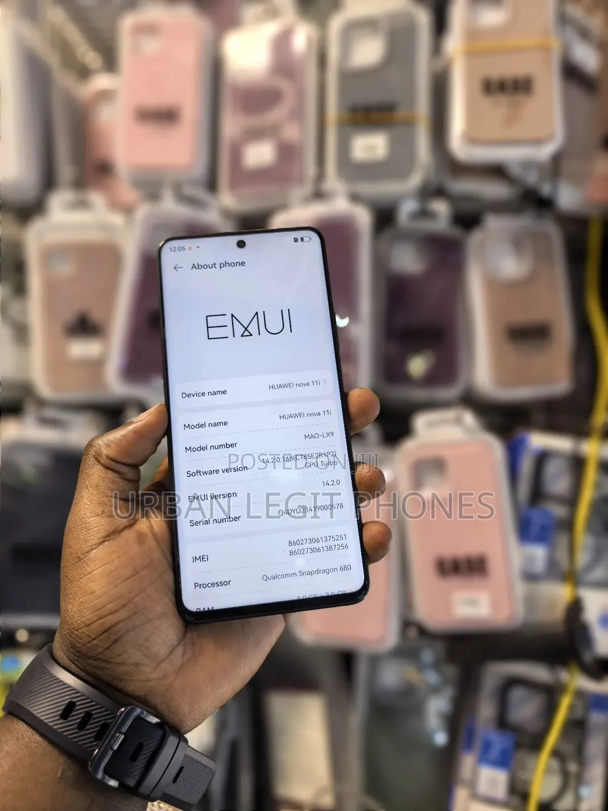 Huawei nova 11i 128 GB Black