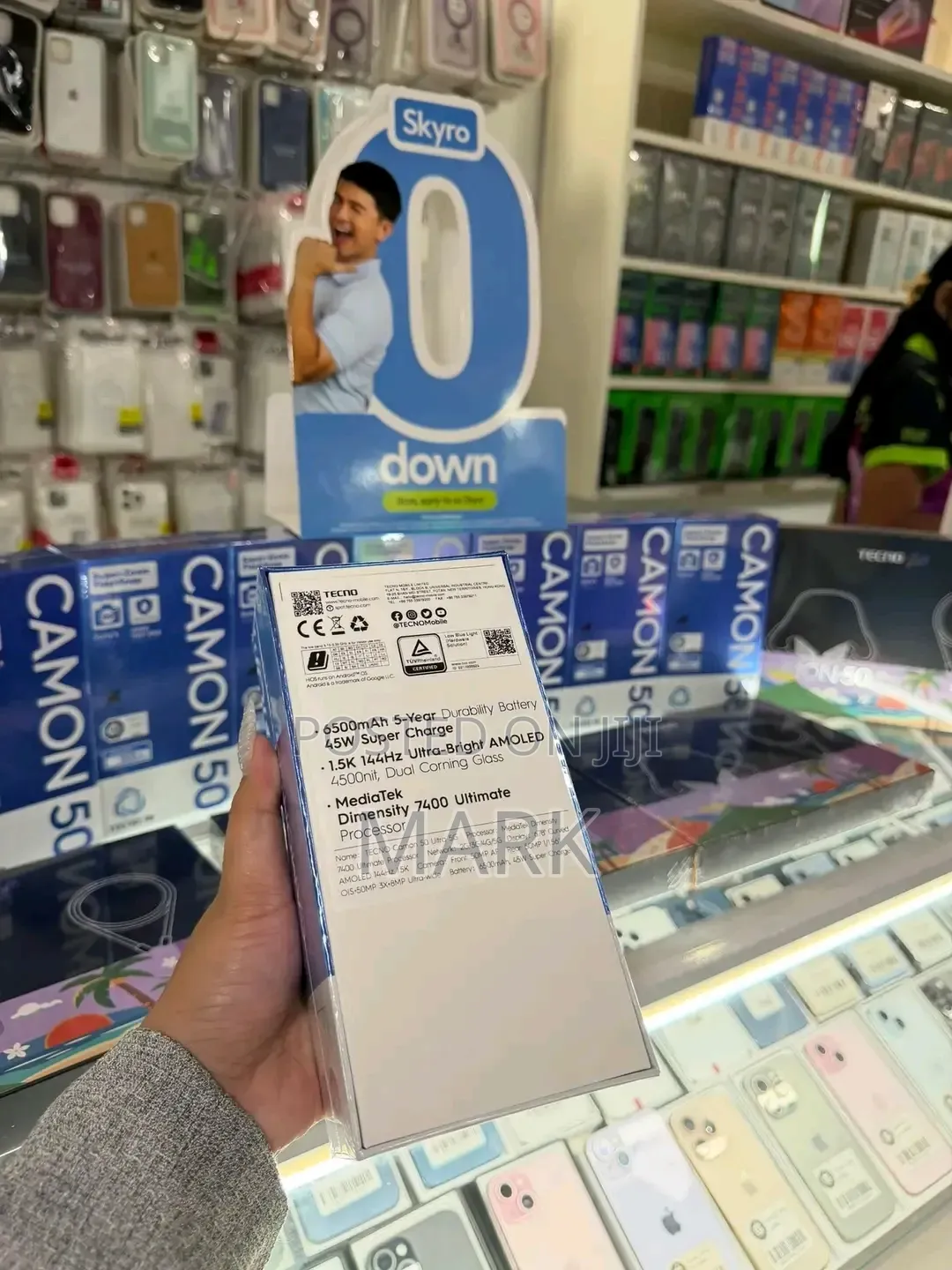 New Tecno Camon 50 256 GB Black