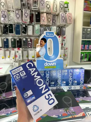 New Tecno Camon 50 256 GB Black