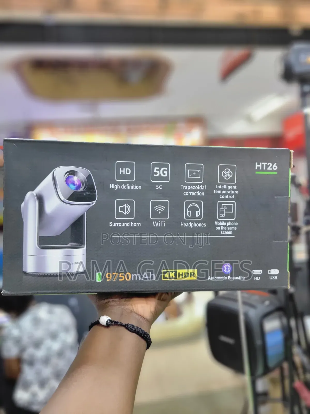 Smartbarry Ht26 Home Theater Projector.
