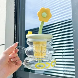 800nls Ribbed Glass Mug
