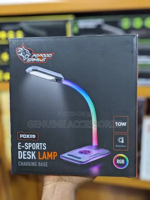 Porodo Gaming Desk Lamp With Wireless Charger