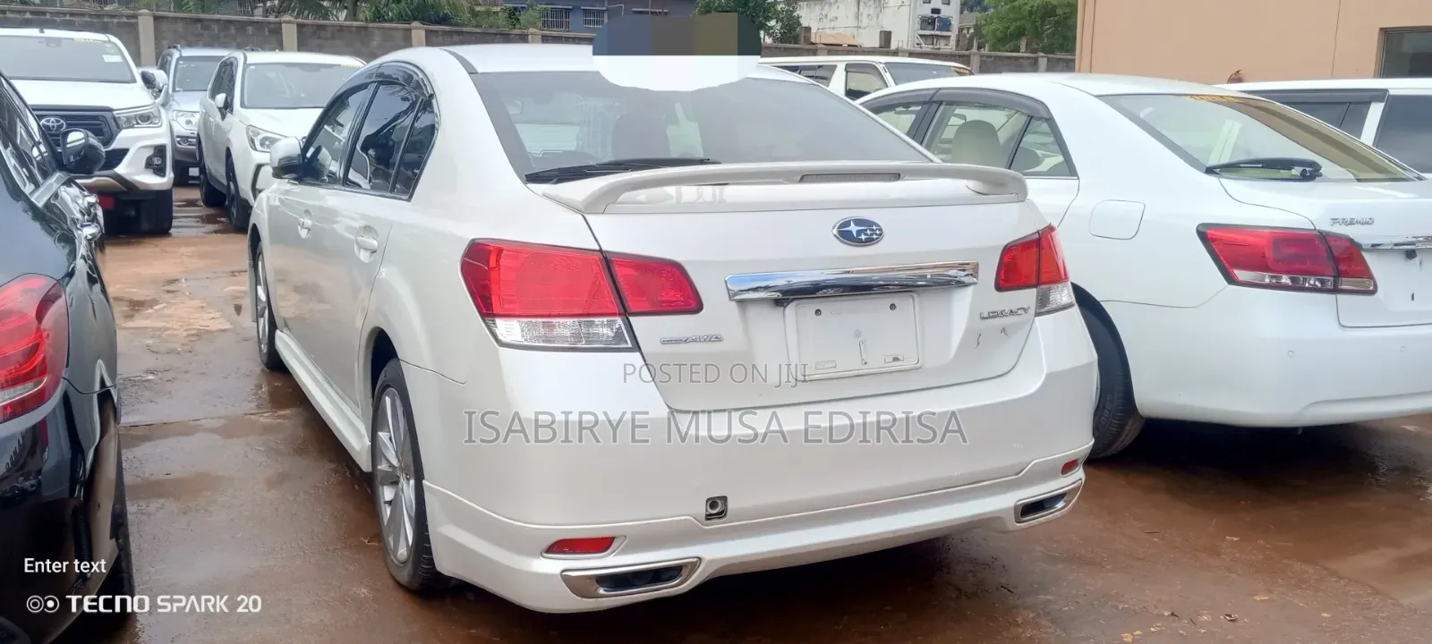 Subaru Legacy 2014 White