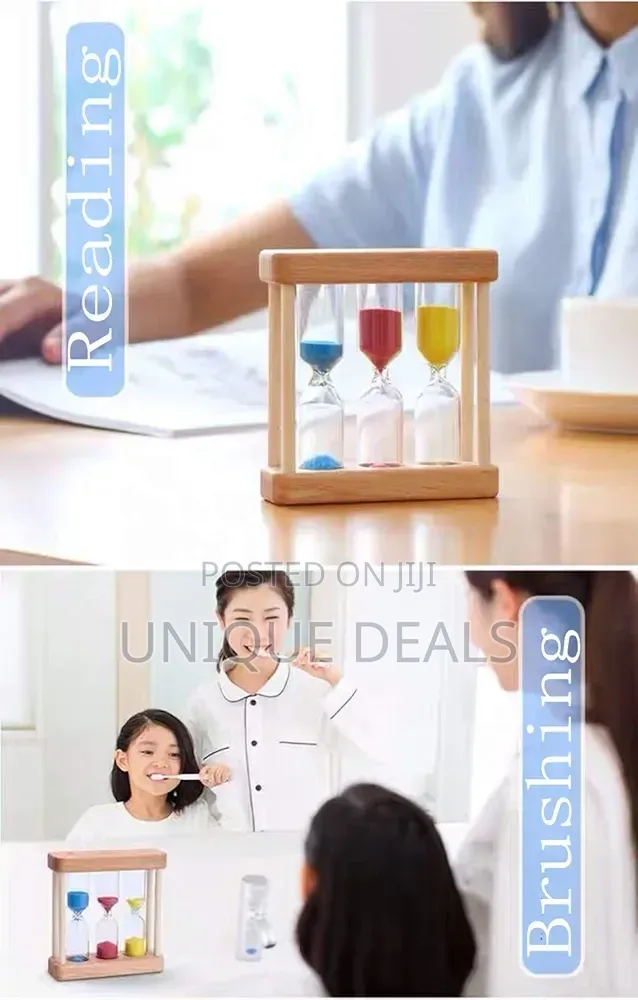 Wooden Sand Hourglass Timer Wood Frame Hourglass