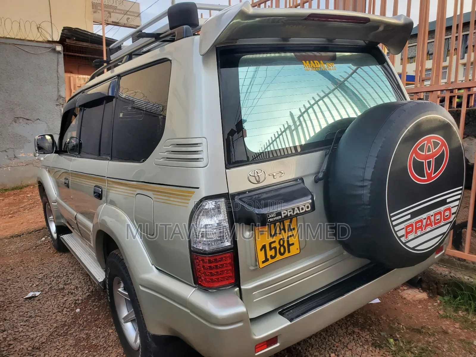 Toyota Land Cruiser Prado 2001 Silver